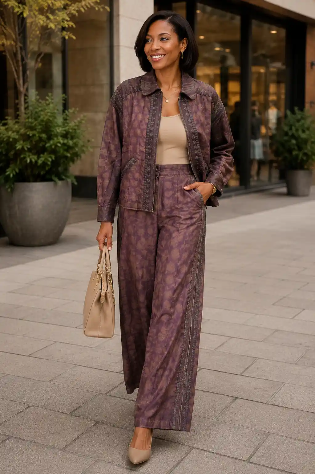 SALT purple city two-piece